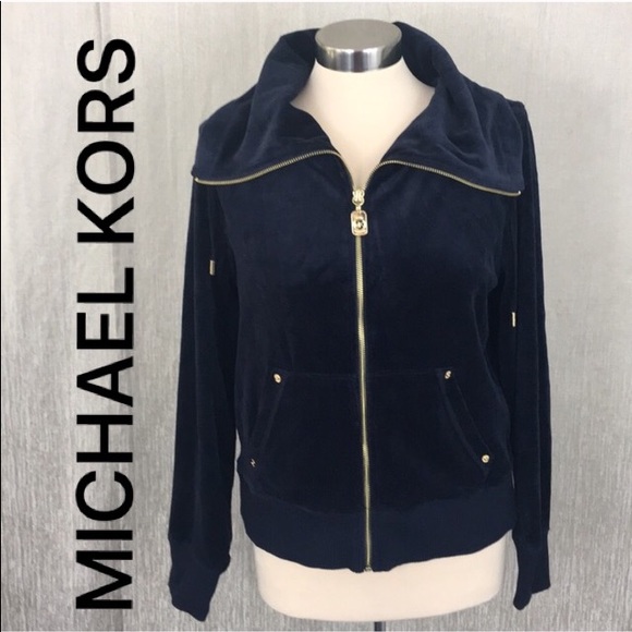 Michael Kors Jackets & Blazers - ⭐️ MICHAEL KORS VELOUR JACKET 💯AUTHENTIC
